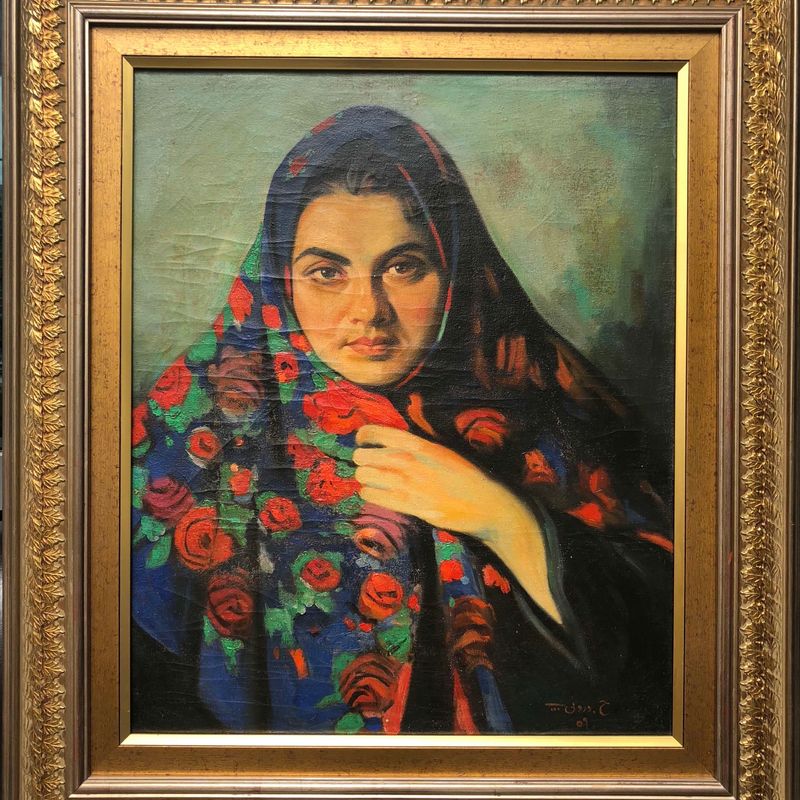 Hafez Droubi-Portrait- ﺣﺎﻓﻆ اﻟﺪروﺑﻲ - ﺑﻮرﺗﺮﻳﻪ