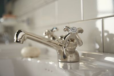 1920 Cross-head Monobloc Bidet Mixer