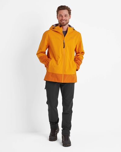 Bowston Men's Waterproof Jacket - Tangerine