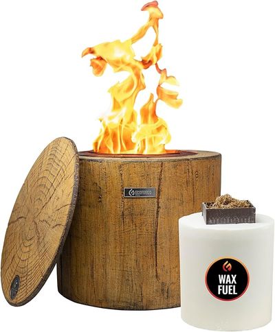 El Fuego Fire Pit - Cedar Brown Colour