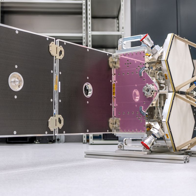 First Customer Link Satellite