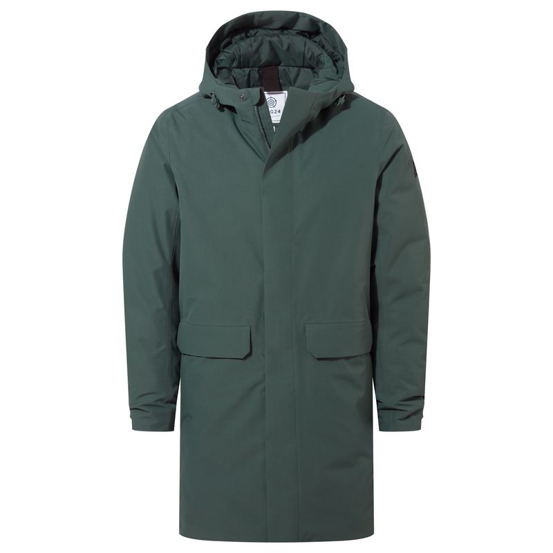 Aksel RDS Men's Waterproof Parka - Racing Green