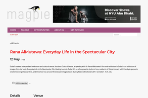 Screencapture of Magpie.ae