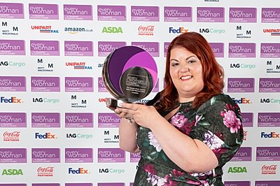 Charlotte Burns, Operations Manager at Oceanblue Logistics, from Bradford (Above & Beyond)