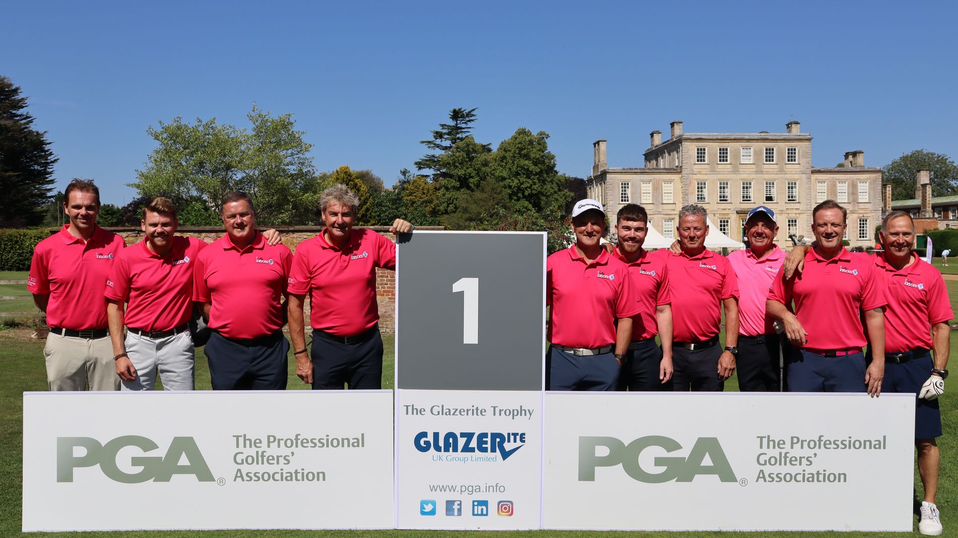 Mews Windows compete in the Glazerite Pro Am Golf Day 2023