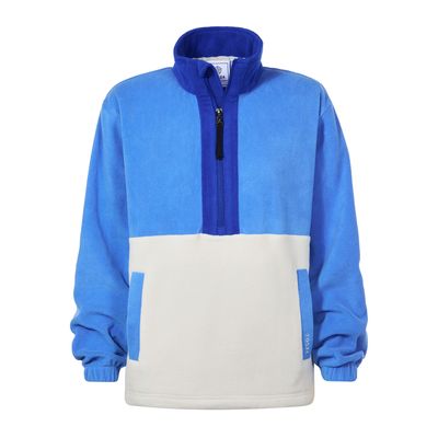 Lowca Women's Fleece Zip Neck - Cornflower Blue