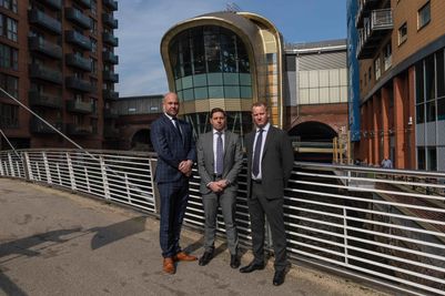 Directors of McCarron Coates: Paul Coates, Luigi Maggio and Ian McCarron.