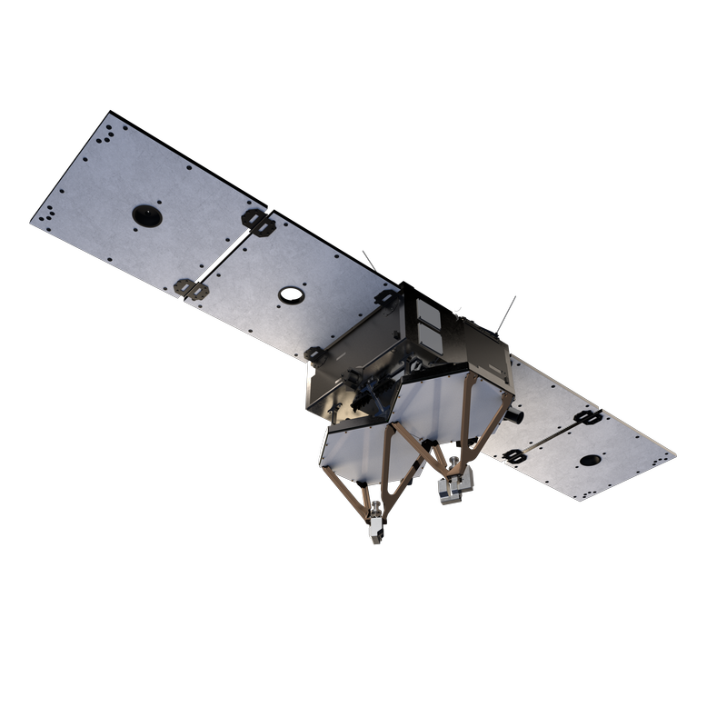Render of First Customer Link Satellite