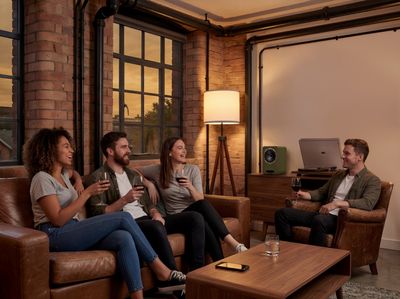 Cubitt5-4people-listening-to-music-olive-green.jpg