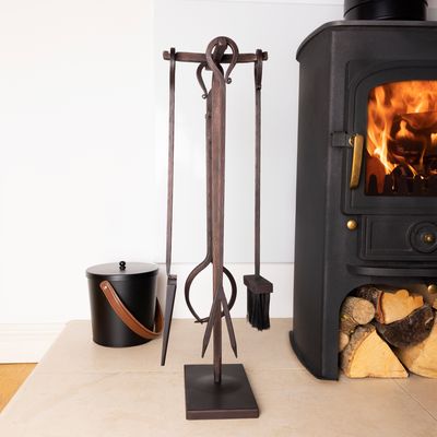 Snug Maple Fireside Companion Set