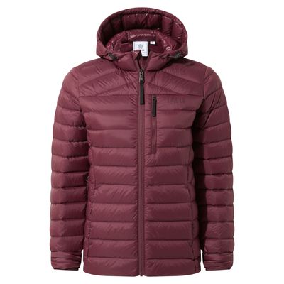 North Women's Hooded Jacket - Burgundy