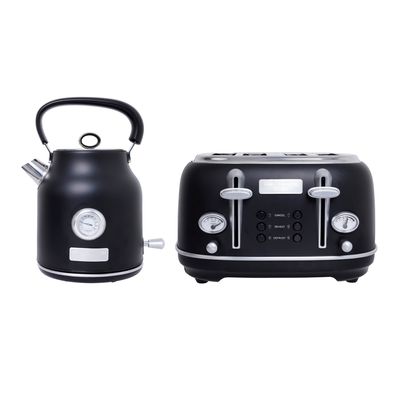 1.7L Kettle & 4 Slice Toaster Set