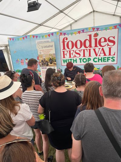 Danielle at Foodies Festival
