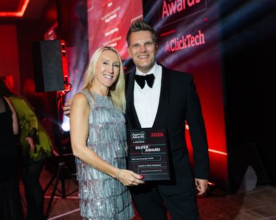 Verity Blake and Ryan Blake with Silver Award