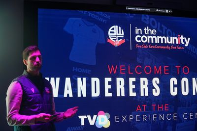 Bolton Wanderers’ charity networks at TVD’s new Experience Centre