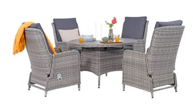 Tenby 4 Seat Garden Dining Set