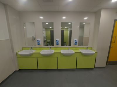 Toilets at the Princess Royal Hospital