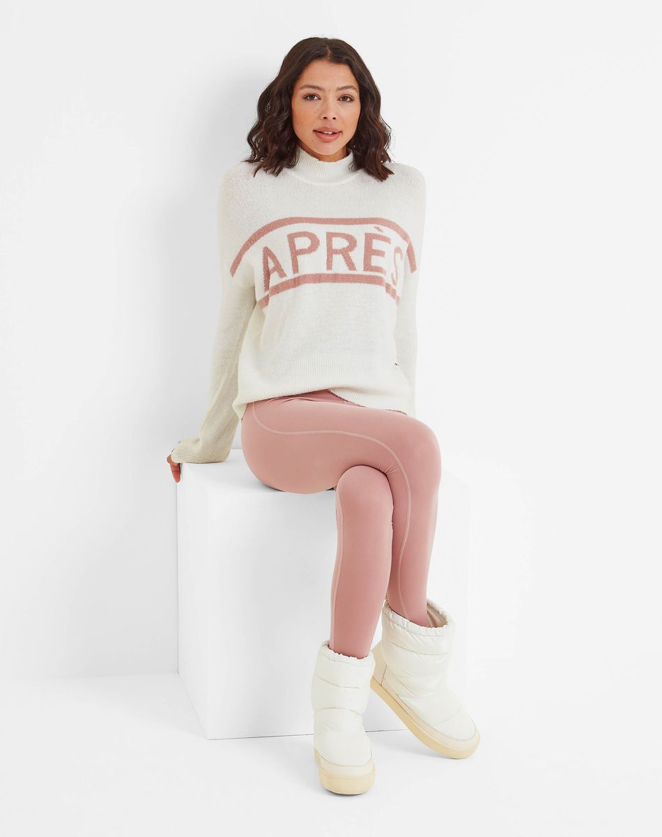 Apres Women's Knitted Jumper - Optic White