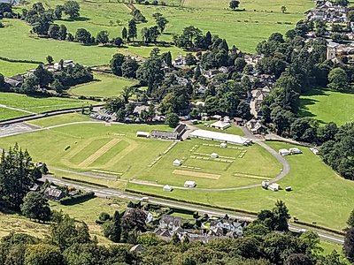 The Grasmere Lakeland Sports and Show field