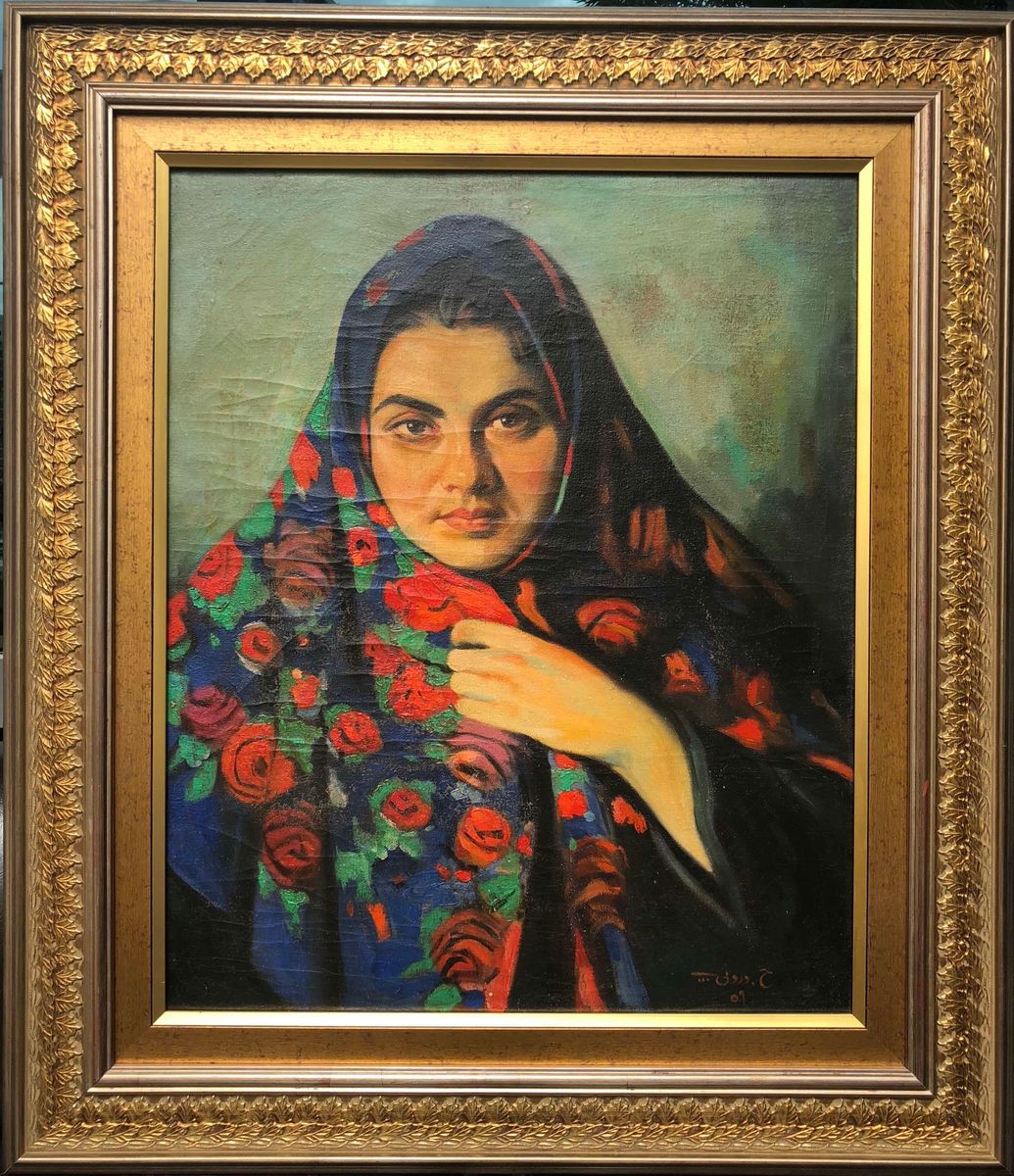 Hafez Droubi-Portrait- ﺣﺎﻓﻆ اﻟﺪروﺑﻲ - ﺑﻮرﺗﺮﻳﻪ