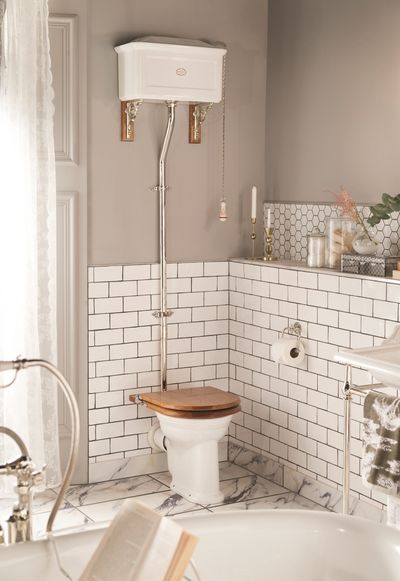 High Level Ceramic Cistern