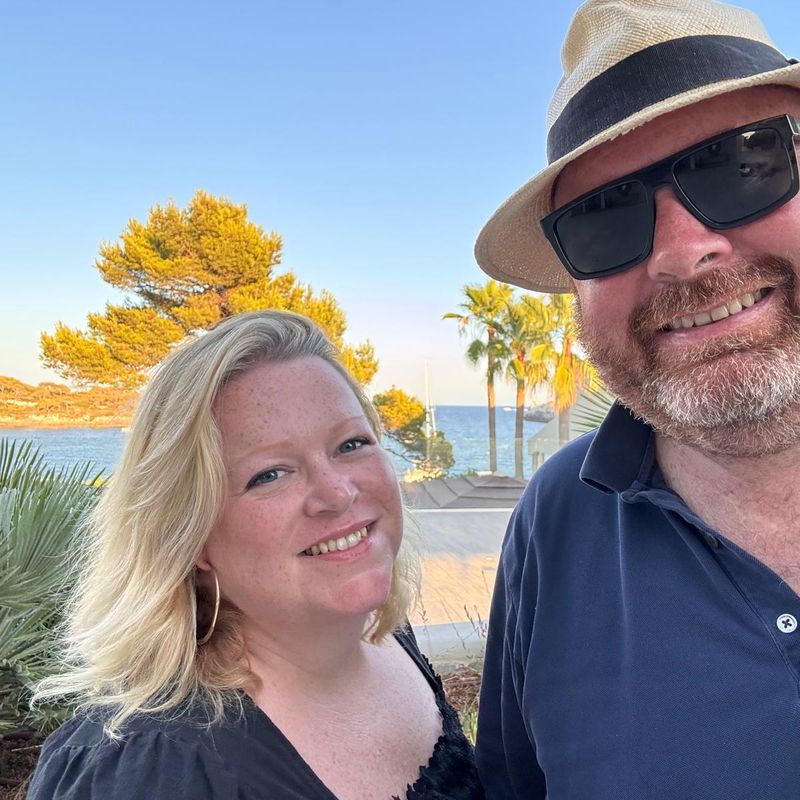 Emma Tom, blood cancer patient with her husband