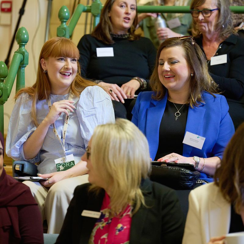 Attendees enjoying Gardner Leader's International Women's Day event