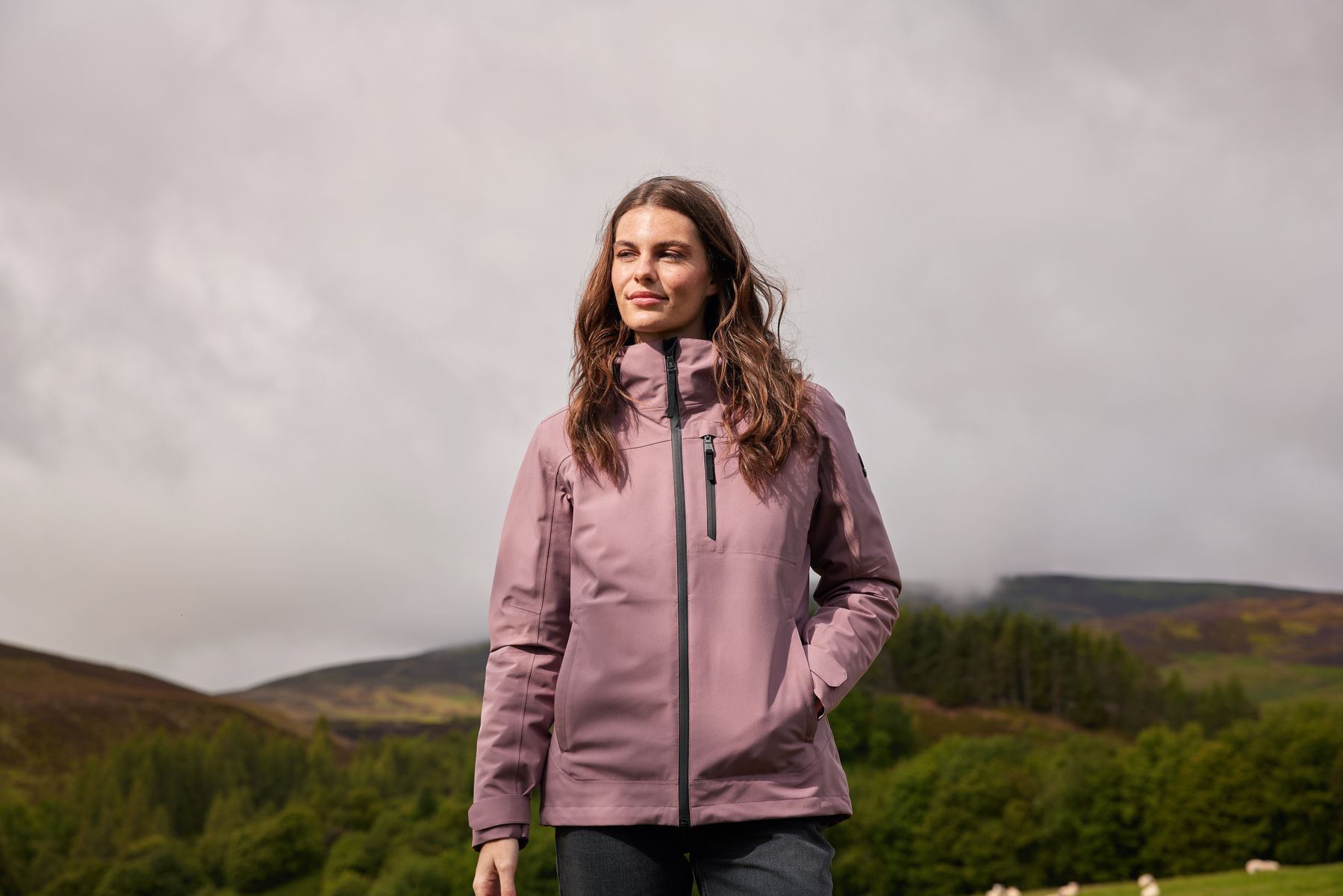 Beverley Womens 3-in-1 Waterproof Jacket - Mauve