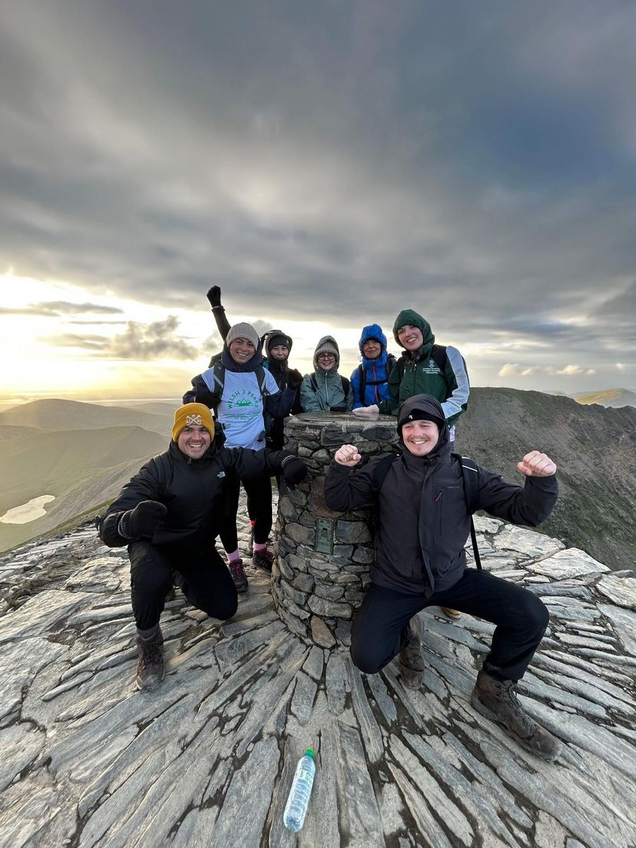 WSP Solicitors team hiking the Welsh Three Peaks in 24 hours
