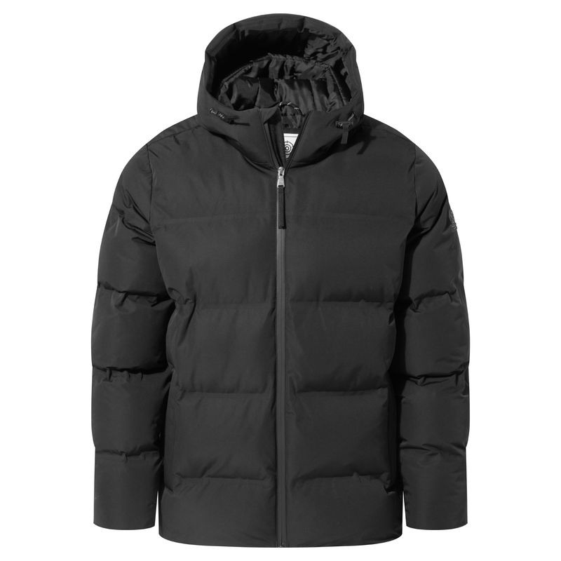 Menka Men's Padded Jacket - Black