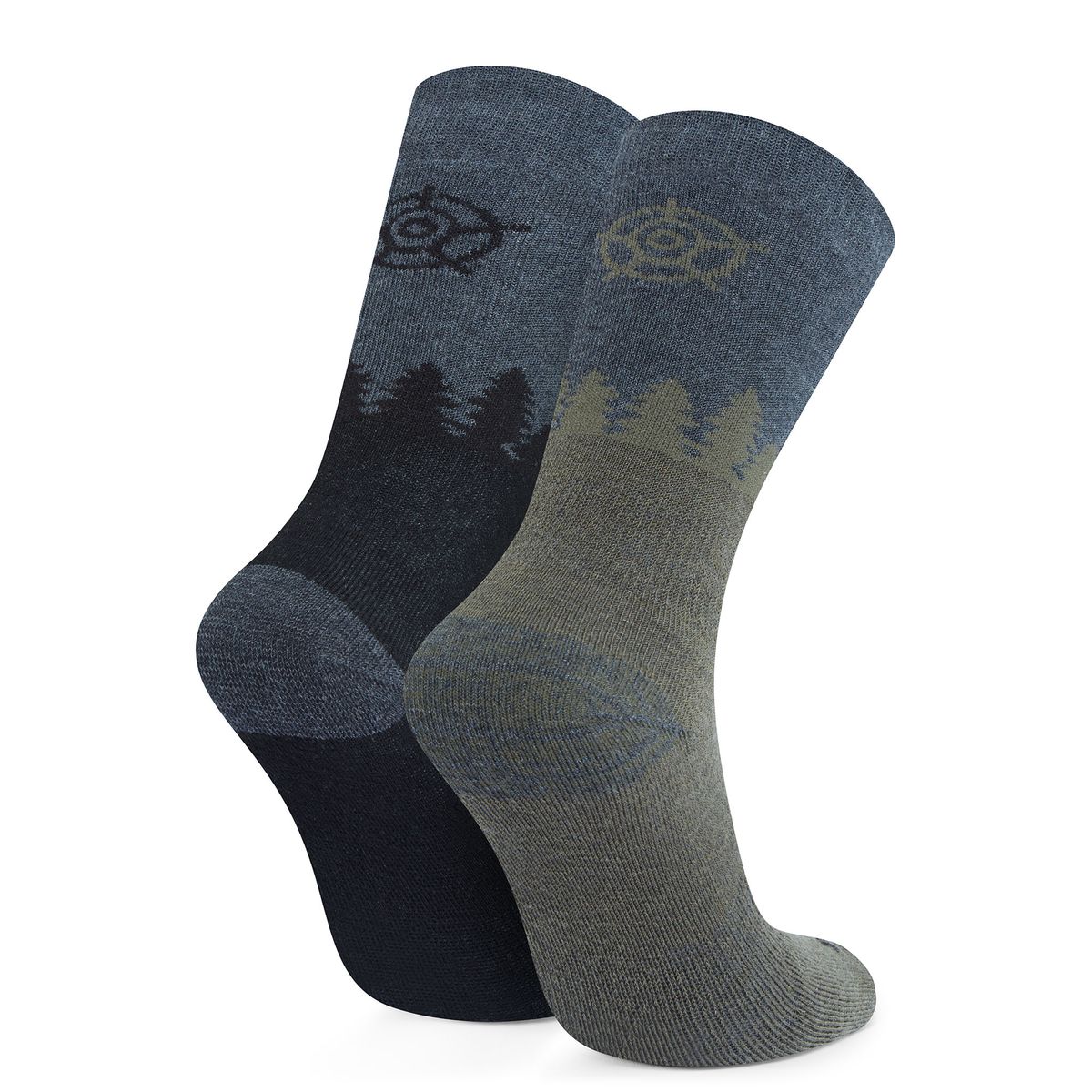 Krems Trek Socks - Black/Khaki