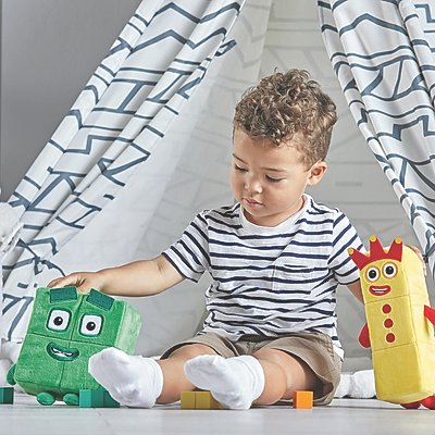 Numberblocks Three and Four Playful Pals