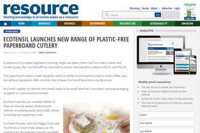 Screencapture of Resource Magazine