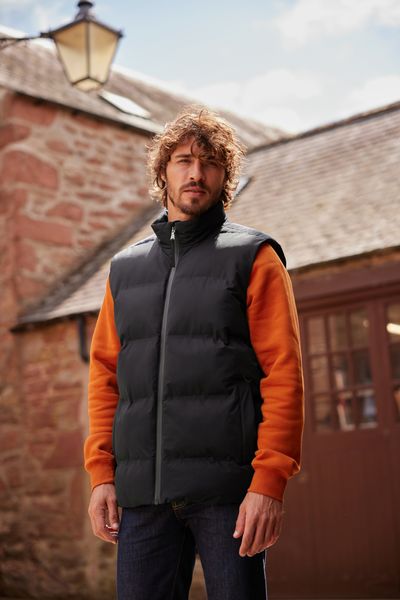 Arton Men's Padded Gilet - Black