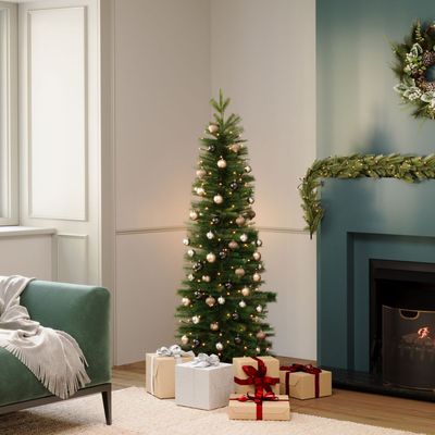 Charles Bentley pre-lit pencil tree