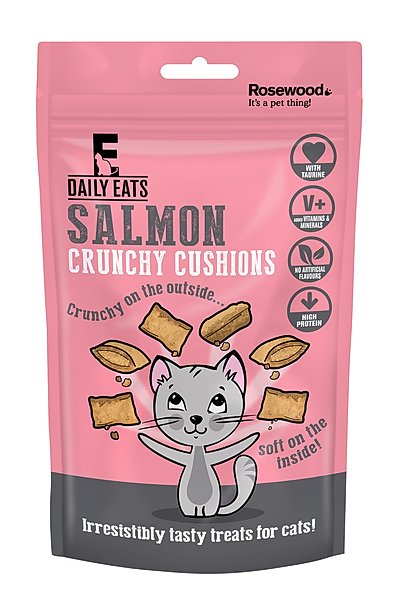 Daily Eats Salmon Crunchy Cushions