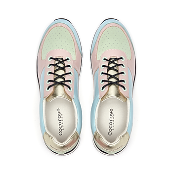 Shoreditch Pastel Love Heart Trainers