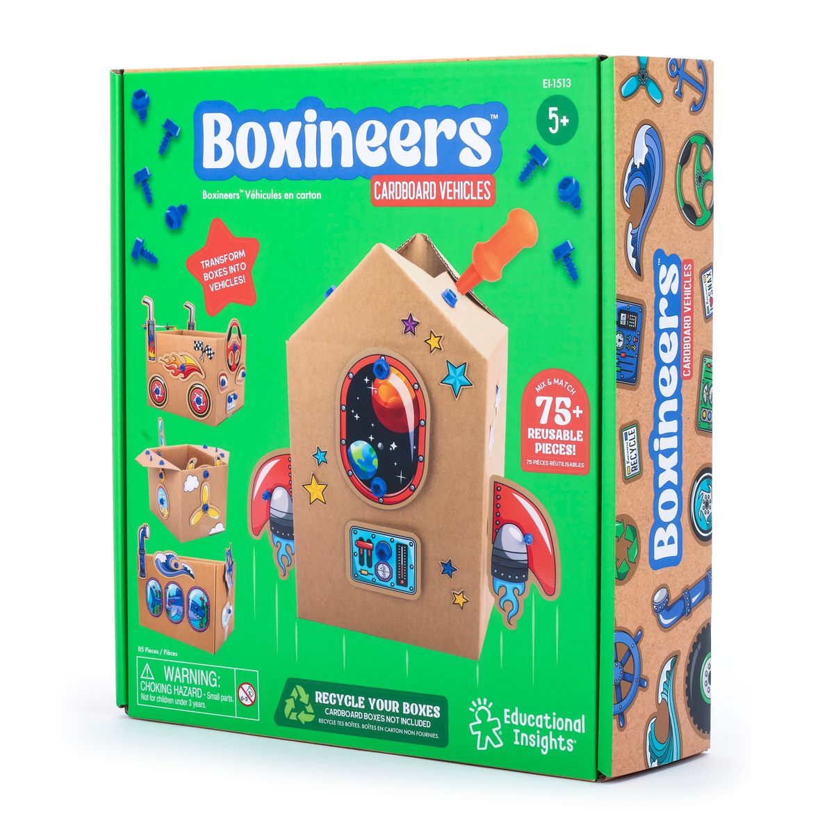 Boxineers™ Cardboard Vehicles