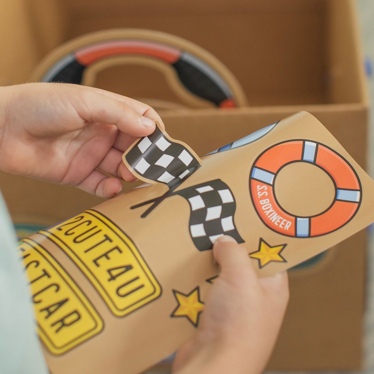 Boxineers™ Cardboard Vehicles
