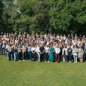 The Gardner Leader team together attending its annual staff conference