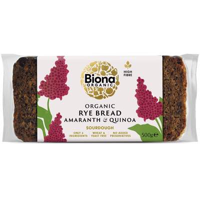 Organic Rye Bread - Amaranth & Quinoa