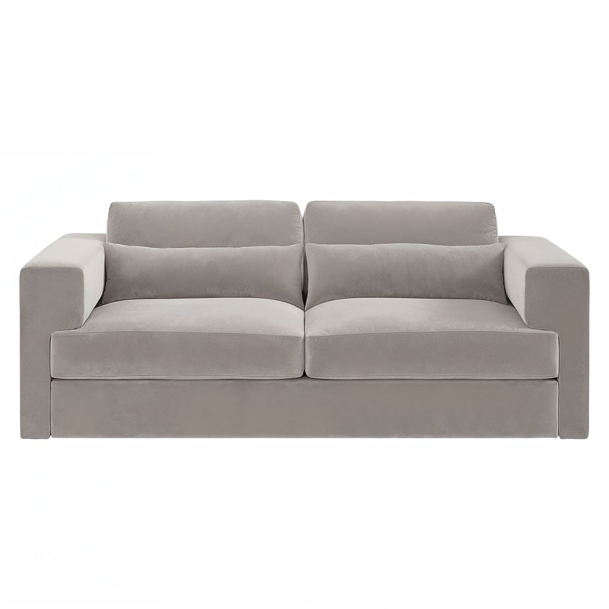 Solace+Co Rose 3 Seater Sofa in Beige Velvet