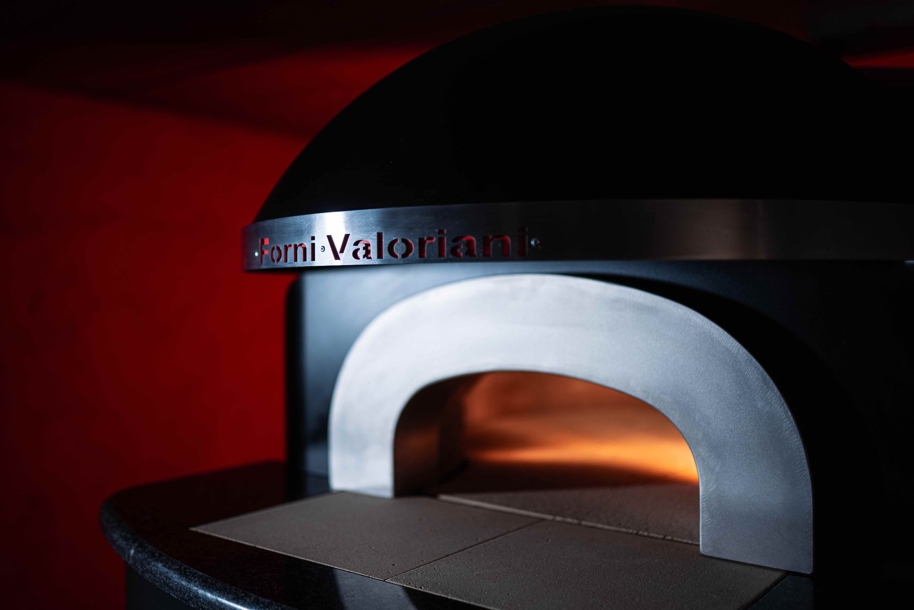 The new Maximo commercial electric pizza oven - the first-ever electric oven from Tuscan pizza oven specialists, Valoriani. 