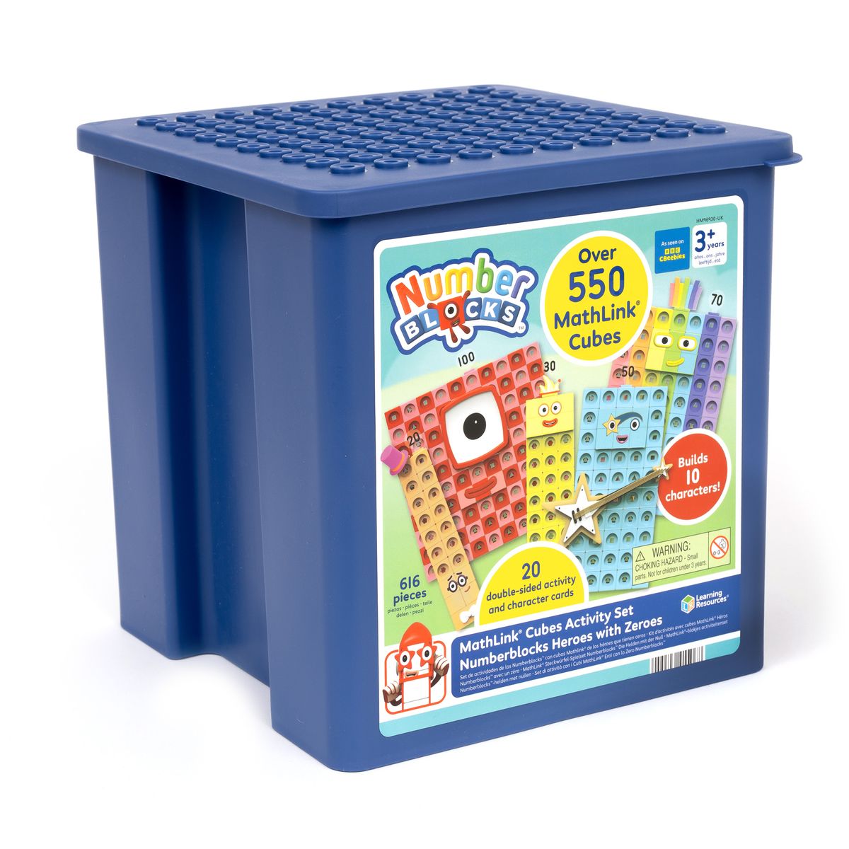Numberblocks® MathLink® Cubes Activity Set Heroes with Zeroes