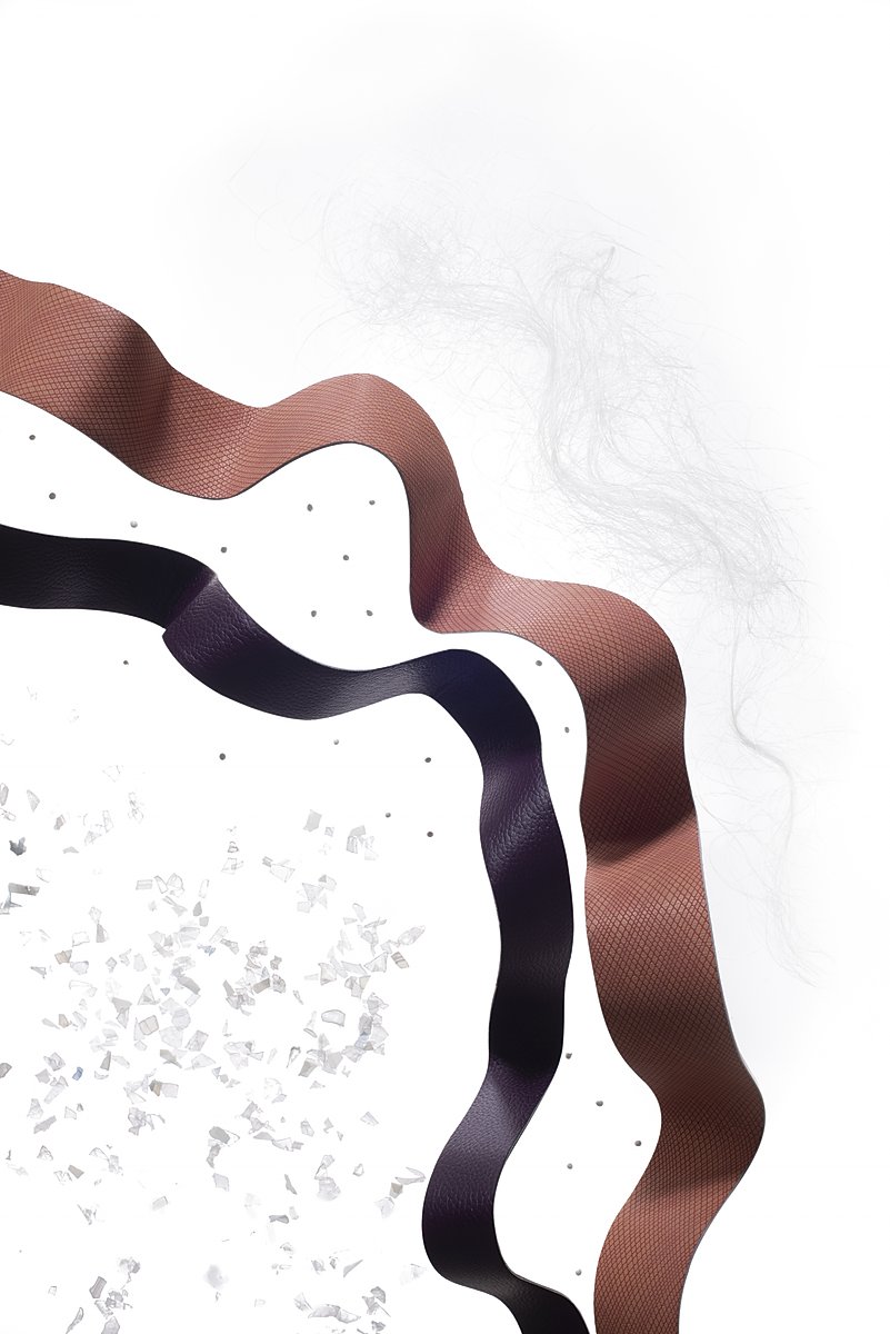 Ultrafabrics fabrics and recycled plastics used in its sustainable backcloth