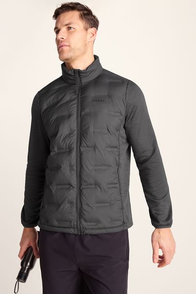 Anick Men's Lightweight Insulated Hybrid Jacket - Deep Slate