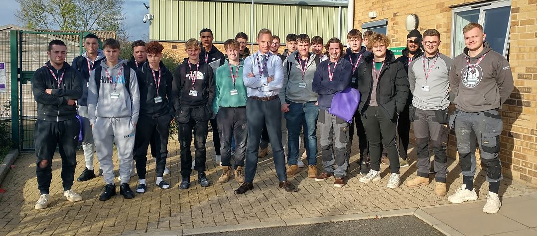 Moulton College's Matt Smith welcomes a new cohort of apprentices.jpg