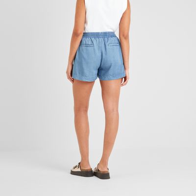 Jessica Women's Shorts - Faded Indigo
