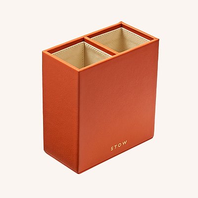 STOW london double square pen pot 