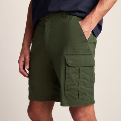Pace Men's Supersoft Cargo Shorts - Forage Green
